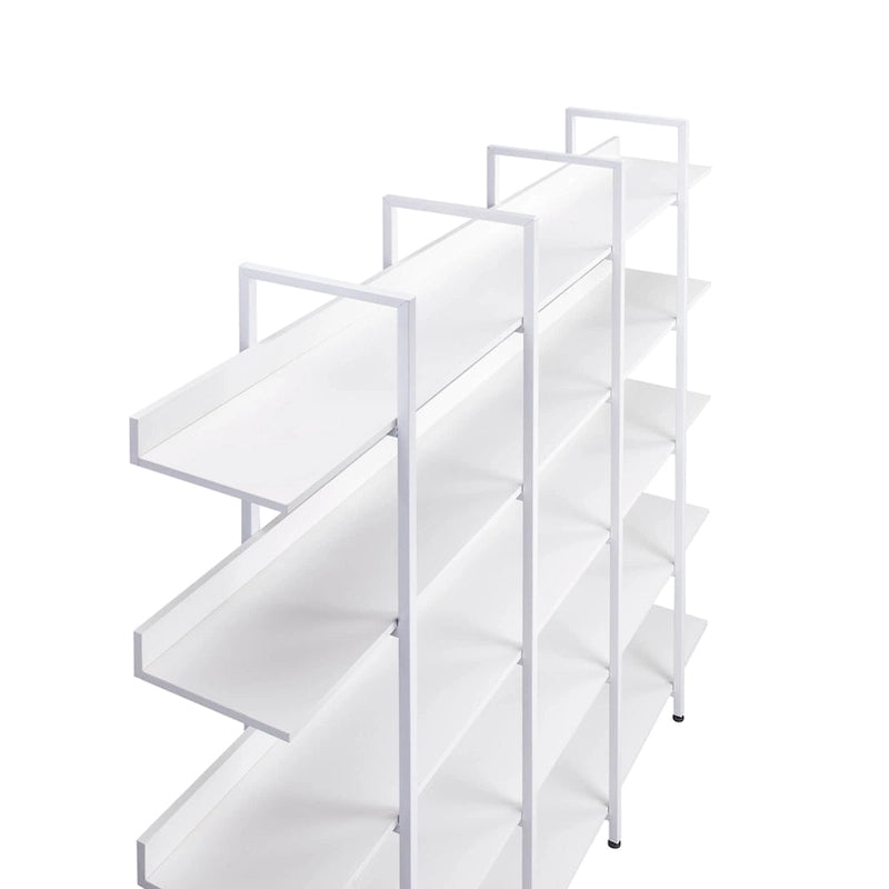 Bibliothèque à 5 niveaux, étagère ouverte pour bureau à domicile