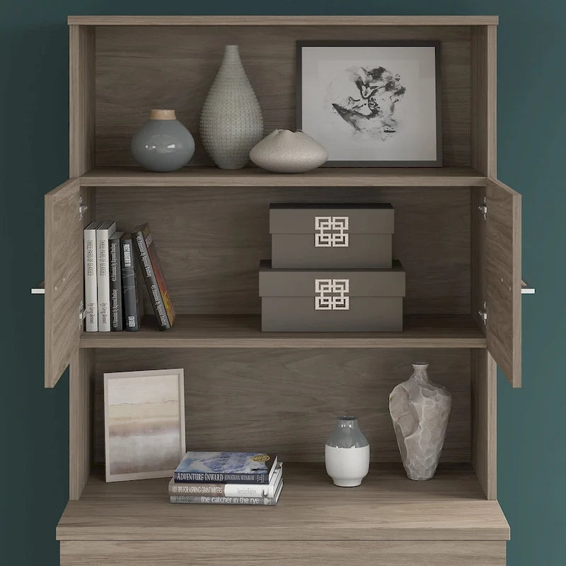 Tall Storage Cabinet with Doors by