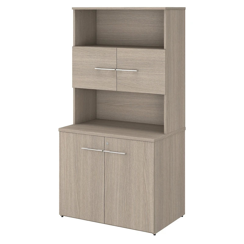 Tall Storage Cabinet with Doors by