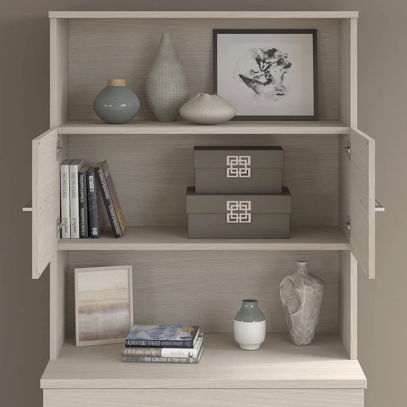 Tall Storage Cabinet with Doors by