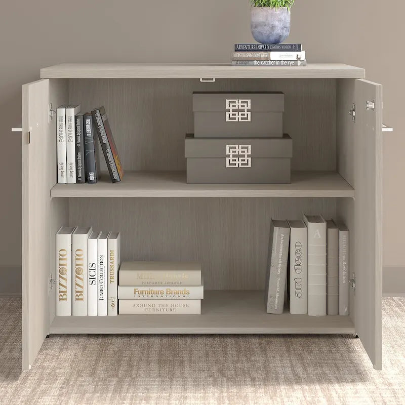 Tall Storage Cabinet with Doors by