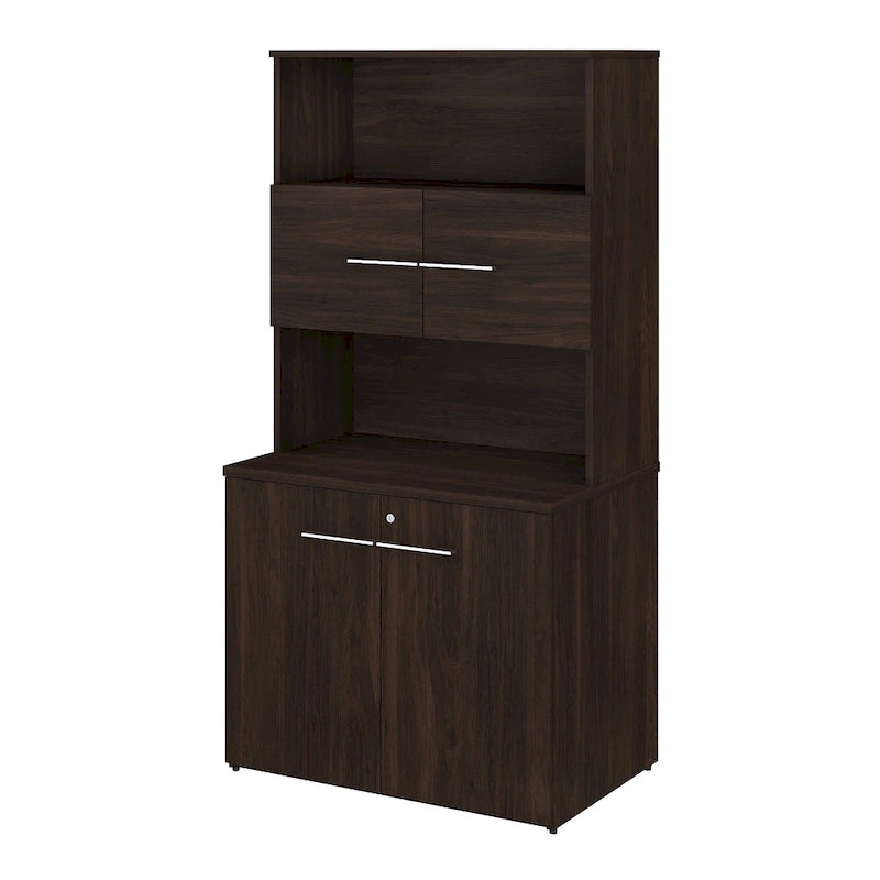 Tall Storage Cabinet with Doors by