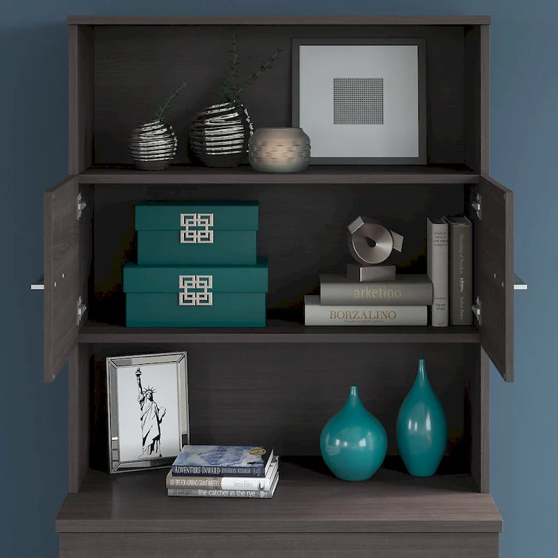 Tall Storage Cabinet with Doors by