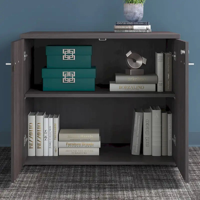 Tall Storage Cabinet with Doors by