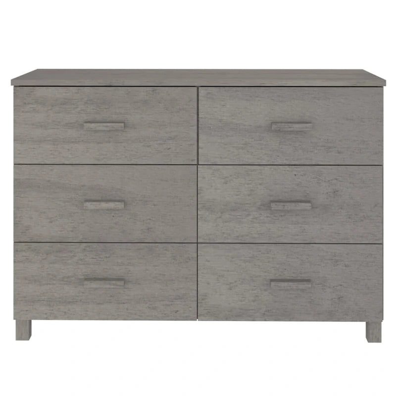 Sideboard-Buffetschrank mit Stauraum, Massivholz Kiefer – 44.5x15.7x31.5