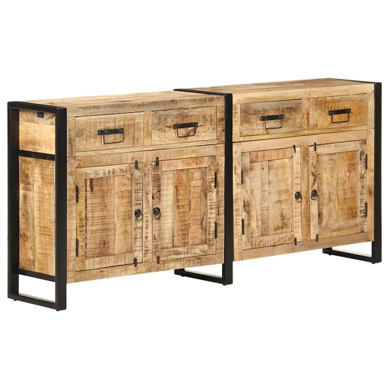 Sideboard 67.7x13.8x31.5 aus massivem Mangoholz