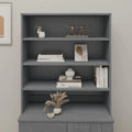 Cabinet Top for Highboard Sideboard for Hallway Solid Wood Pine - 35.4x11.8x39.4