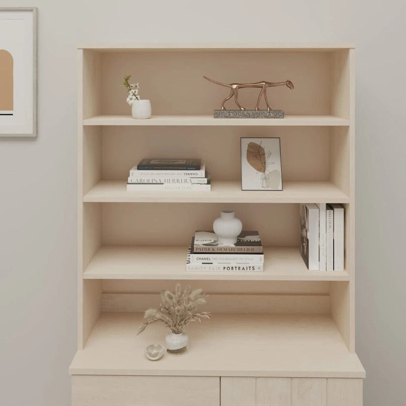 vidaXL Cabinet Top for Highboard Sideboard for Hallway HAMAR Solid Wood Pine - 35.4x11.8x39.4