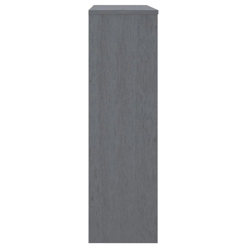 Cabinet Top for Highboard Sideboard for Hallway Solid Wood Pine - 35.4x11.8x39.4