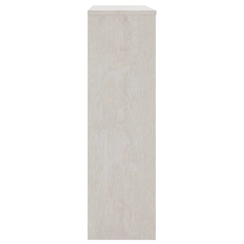 Cabinet Top for Highboard Sideboard for Hallway Solid Wood Pine - 35.4x11.8x39.4