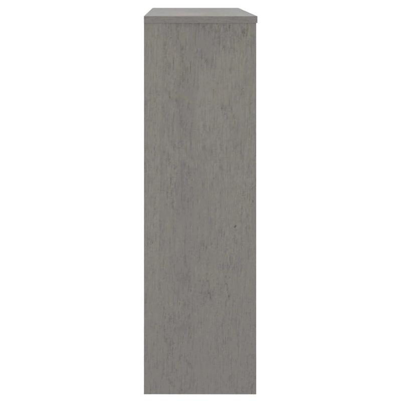 Cabinet Top for Highboard Sideboard for Hallway Solid Wood Pine - 35.4x11.8x39.4