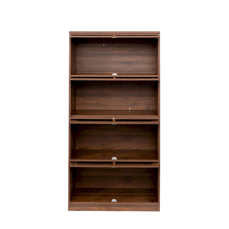 Moderner Büroschrank mit Glastüren