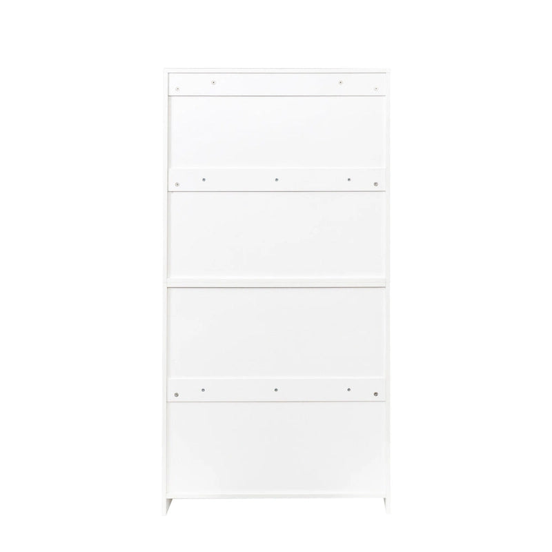 Moderner Büroschrank mit Glastüren