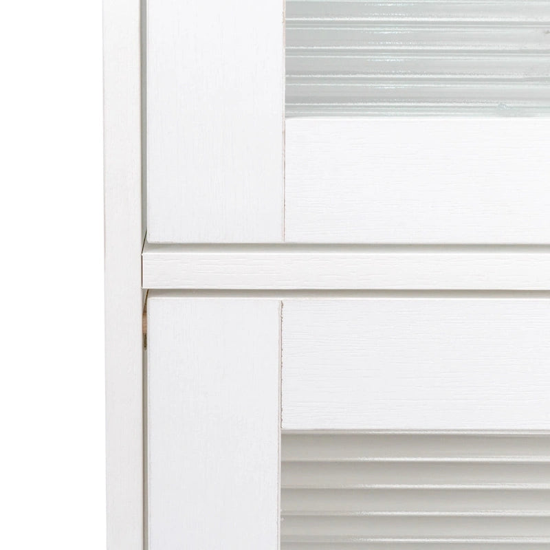 Moderner Büroschrank mit Glastüren