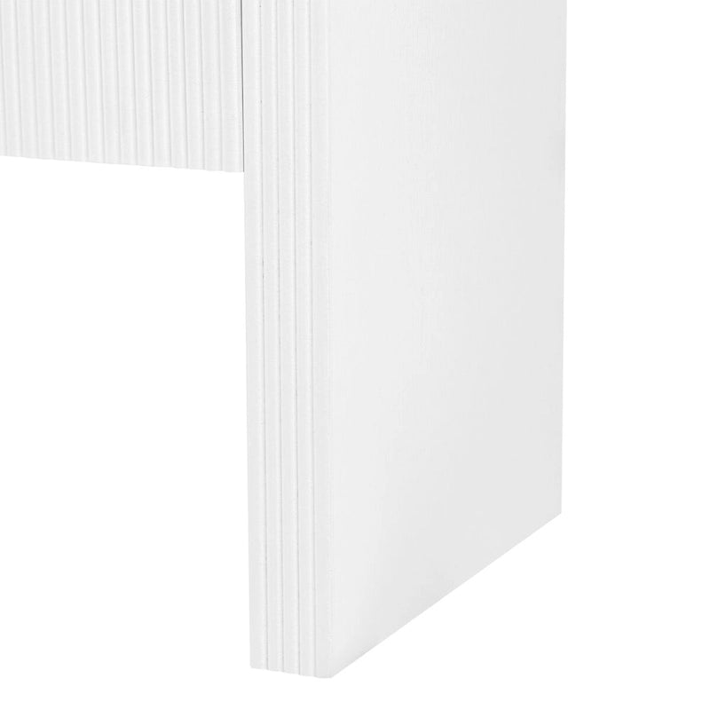 Meuble de rangement rayé à 4 portes
