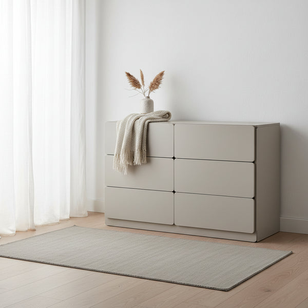 Drawer dresser cabinet,bar cabinet,Buffet server console,table storge cabinets,Flat out the corners of the drawers,six drawers