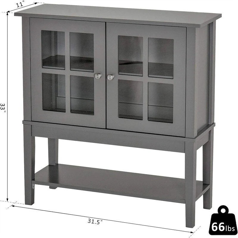 Buffet moderne - 31.5 L x 11'W x 33 H