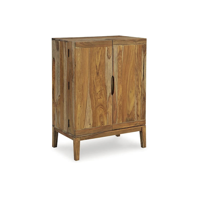 Brauner Barschrank – 32 W x 20 D x 45 H