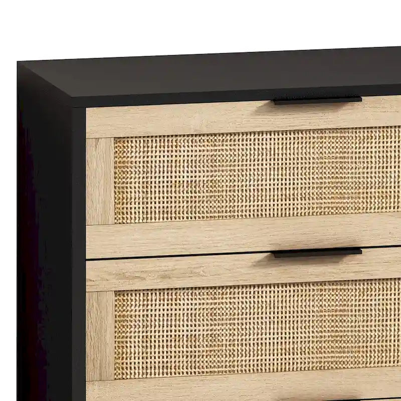Rattan-Aufbewahrungsschrank mit 59.066 Schubladen