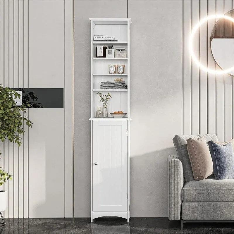 Badezimmer-Aufbewahrungsschrank – 9D x 13.4W x 65H